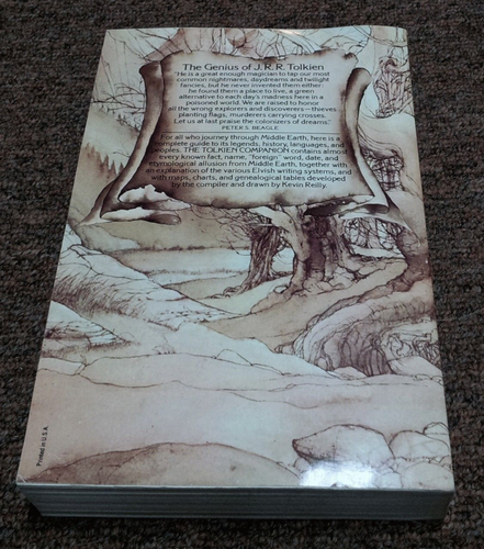 J.E.A. TYLER Handel DER TOLKIEN COMPANION, ERSTER AVONDRUCK, MÄRZ 1977 - Bild 4 von 4