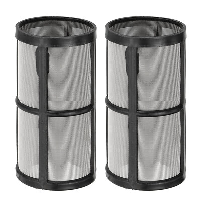 #ad 1 Pair 80 Mesh In Line Strainer Stainless Steel Filter Screen Replacement $44.79