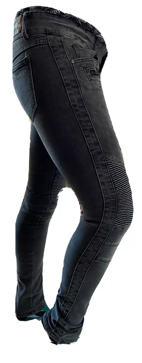 Jean slim noir délavé femme cheap