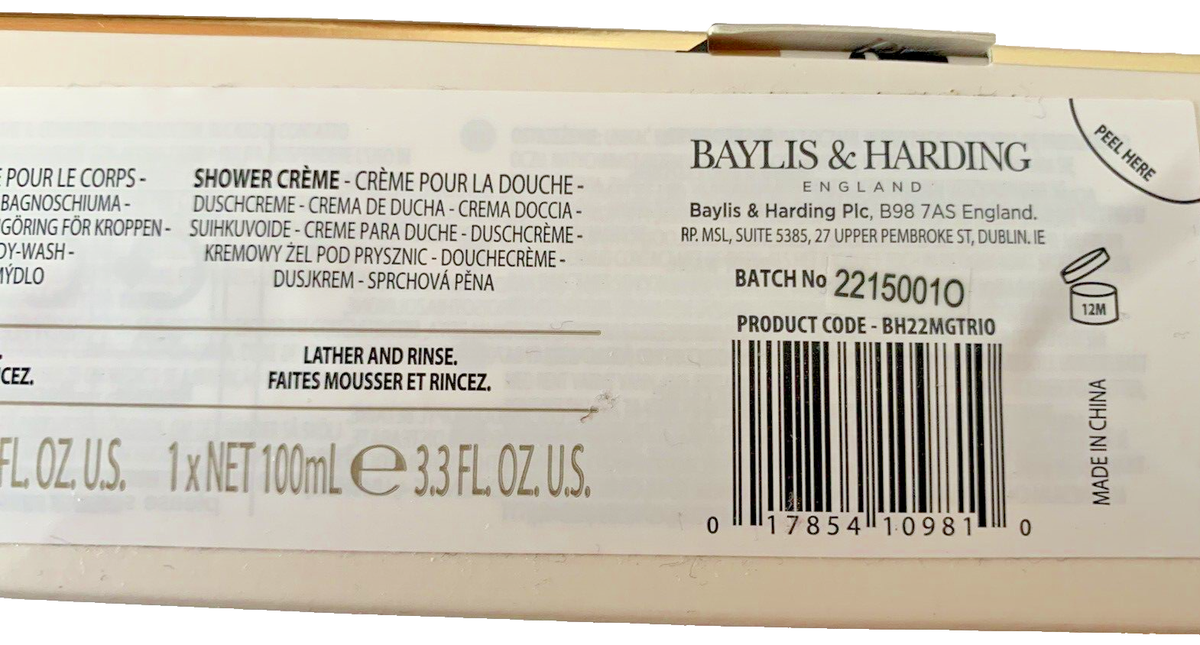 baylis & harding 5 coffret en 1