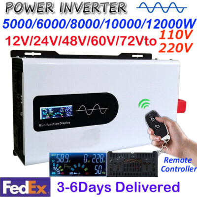 Hoge Efficiëntie 3000W Sinusgolf Power Inverter 3000 Watt 12 Volt Pure Sinusgolf Power Inverters - China 3000 watt frequentieregelaar, Pure sinus- frequentieregelaar