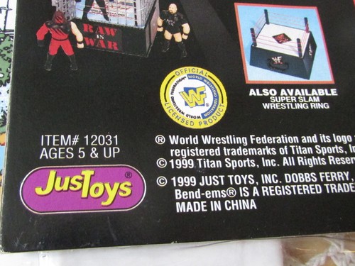 WWF World Wrestling Fed CHAMPIONS 1999 SABLE BEND-EMS Figure Sealed Just-Toys - Picture 8 of 10
