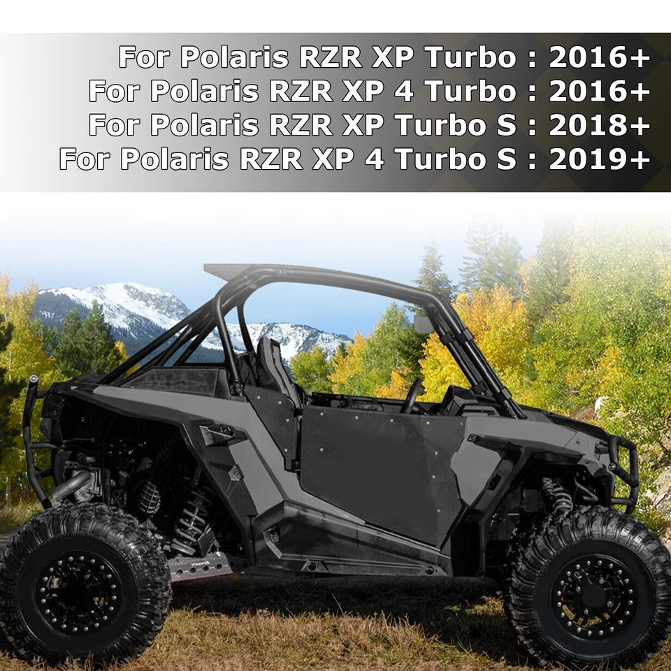 For Polaris RZR XP 1000 2014-2023 Fender Flares Mud Flaps Front & Rear Extended - Image 3 of 4