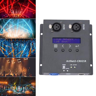 Ethernet Lighting Controller Interface Art-Net Node Network Converter DMX 512