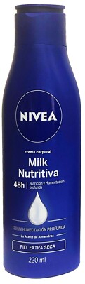 NIVEA CREMA / MILK NUTRITIVA ''PIEL EXTRA SECA''  / BODY EXTRA DRY SKIN,  220 mL