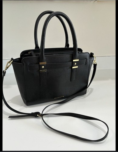 Sac Bandoulière Liz Claiborne Noir - Vinyle - Petit Format - Occasion En Très Bon état