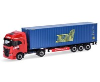 Herpa Modell 1:87/H0 Hh Bode / Tailwind, Iveco S-Way Lng, Sattelzug #317368