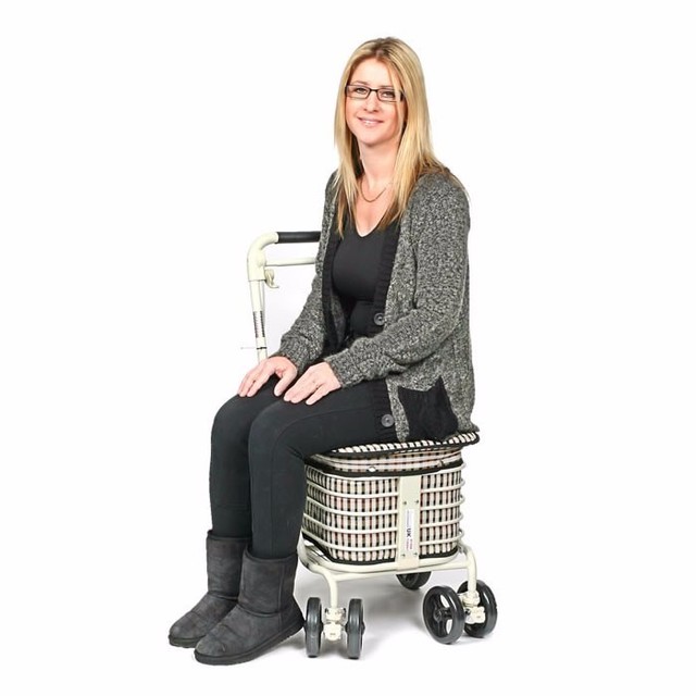 sholley shopping trolley with seat