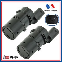 Partsline 2 Parkhilfe Sensoren Vorne Hinten Schwarz 3 AnschlüSse 659009
