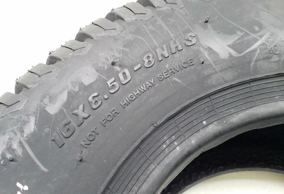 Neumático sin cámara 9186 Rotary Carlisle 16X650X8 Turf Master 4 capas 511401 Foto 3 de 4