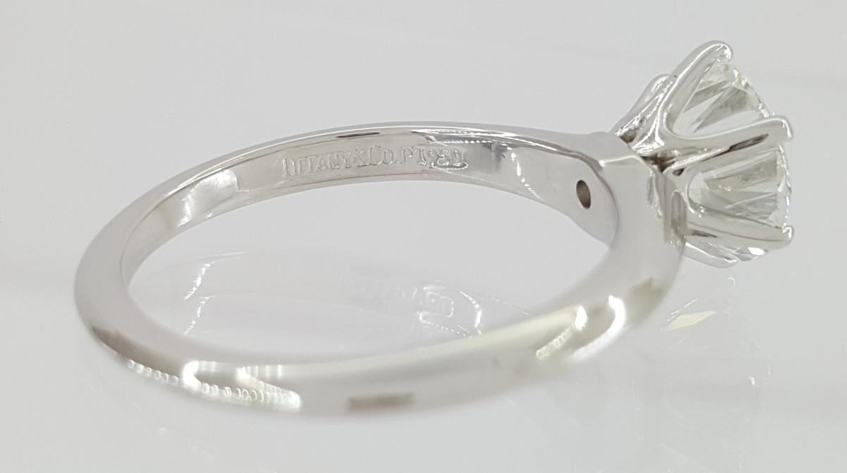 [Aoi ]Tiffany & Co. プラチナ ダイヤモンドリング Tiffany & Co 1.58 ct Round Diamond Platinum Solitaire