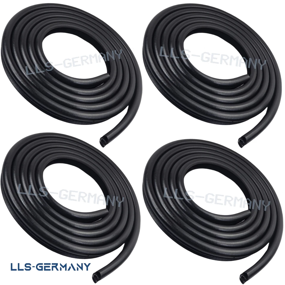 4x Türdichtung für BMW 5er Touring Kombi (E61) vorne hinten Gummiprofil Dichtung