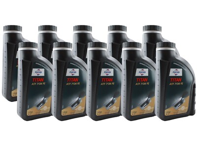 Fuchs 10 Liter TITAN ATF 7134 FE Blue Auto Transmission Fluid 10 x 1L for Benz