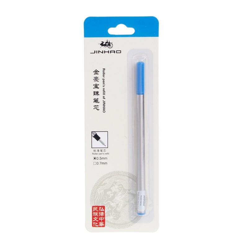 Ballpoint Pen Refills, 0.5mm Rollingball Pen Refill Point Blue/Black eBay