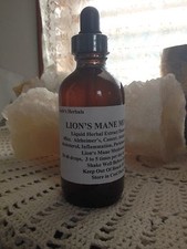 Lions Mane Mushroom Tincture 4floz Organic NON-GMO