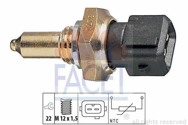 Facet KüHlmitteltemperatursensor FüR Land Rover Discovery Ii,Freelander-image
