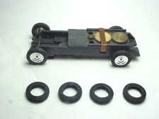 AURORA O GAUGE SUPER MODEL MOTORING 4 REGULAR TIRES .NEW REPRODUCTION