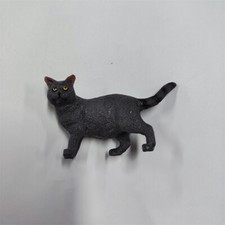 Black Cat Pet Cat Model Animal Model PVC Toy Decorative For Scene Accessories