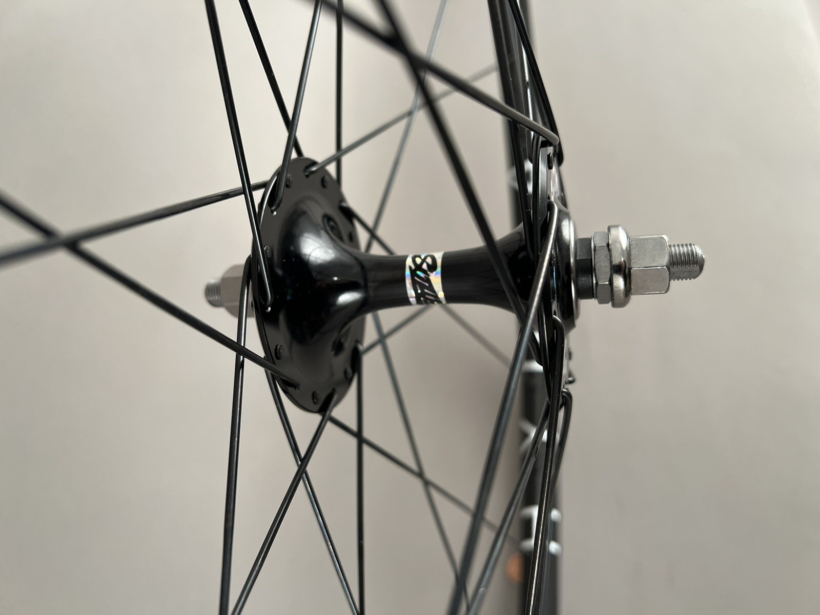 Image 3 - H PLUS SON HYDRA RIMS SUZUE PROMAX TRACK HUBS FIXED GEAR BIKE WHEELSET DT COMP