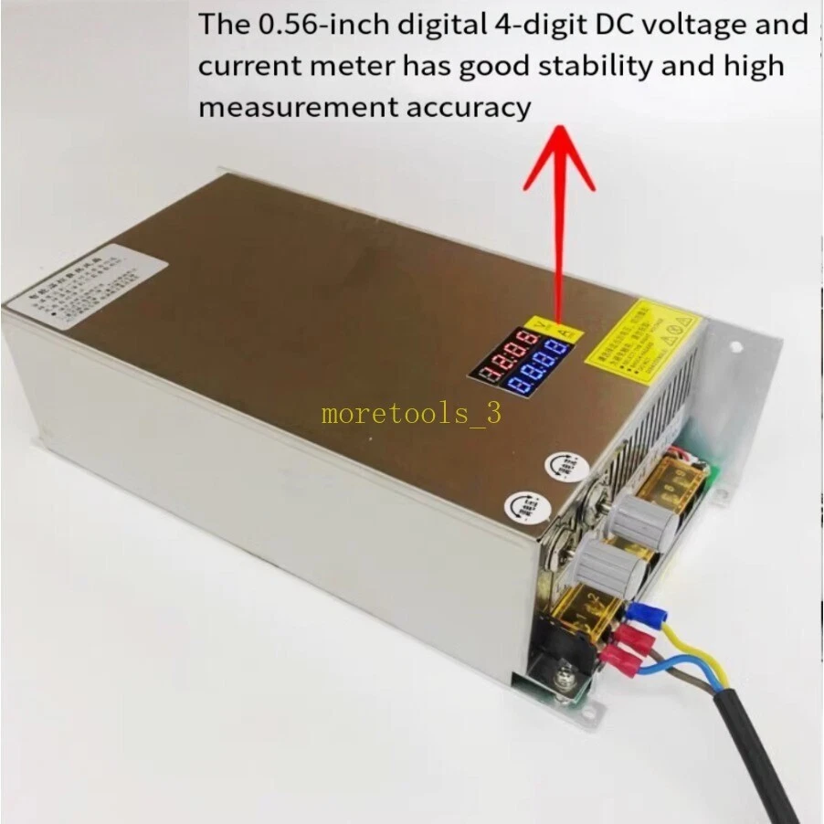 Metal Power Supply Switching Adapter Adjustable Voltage Current 50-60HZ 1000W-- - Image 4 of 4