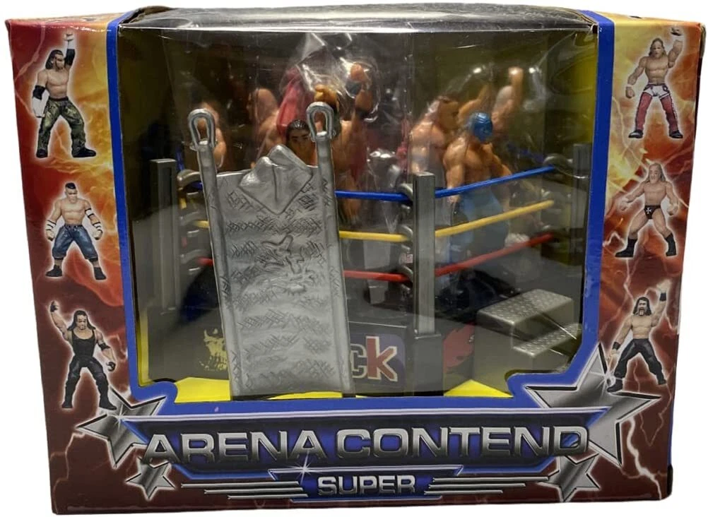 Wwe mini wrestling ring sales