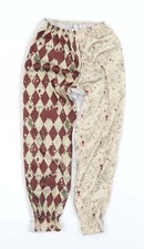 B&M Boys Brown Polyester Blend Bloomer Trousers Size 5-6 Years   Fan
