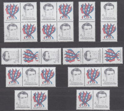CZECHOSLOVAKIA - 1991 JAN PALACH Mi.: 3090 - COMPLETE COUPON !! -**MNH**
