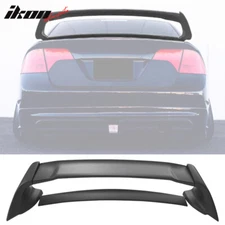 Fits 14-21 Toyota Corolla Mugen Style Rear Trunk Spoiler Wing Matte Black ABS