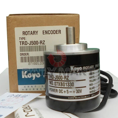 KOYO TRD-J500-RZ INCREMENTAL SHAFT ROTARY ENCODER FOR INDUSTRY USE NEW