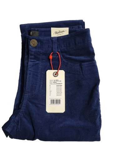 HIS Damen Jeans Madison Comfort Fit 40/33 High Waist Slim Leg Midnight Blue T3-3 - Afbeelding 4 van 8