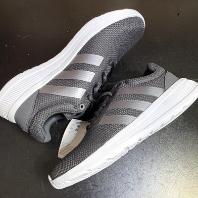 adidas Lite Racer CLN 2.0 Women s Gray/White Low Top Lace-Up Sneaker GZ2815