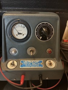 Vintage Lectroetch V-10A Power Unit DC Power Supply Unit Model V-10A