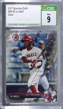 2017 Bowman Draft Silver 100/499 Jo Adell #BD-95 CSG 9 Mint 00nt