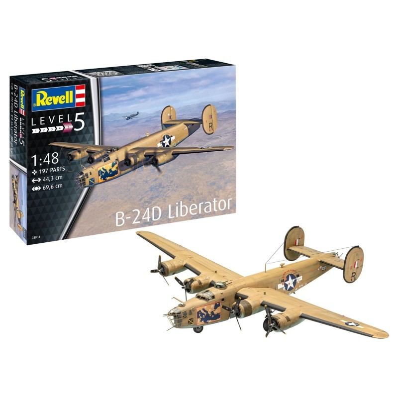 Maquette avion de collection B-24D Liberator Revell 1/48