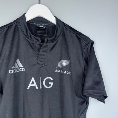 ADIDAS NEW ZEALAND ALL BLACKS RUGBY SHIRT 2015 HOME JERSEY MEN'S