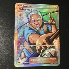 Pokemon Fisherman SV83/SV94 Hidden Fates Shiny Vault Full Art Shiny Holo Rare on eBay