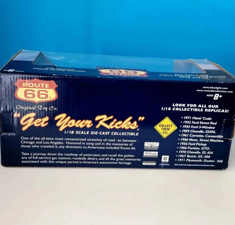 Chevy Nova Vintage 1:18 Scale Die Cast New - Image 4 of 4