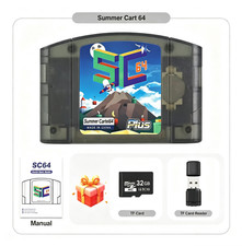 USA Version Summer Cartel64 Video Game Card Cartridge for N64 Game Console 32GB