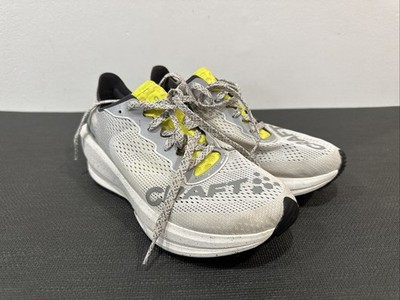 Craft CMT Ultra 2 Women s Running Shoes Size 9 White/Gray /Yellow 