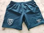 West Ham United Green Goalie Shorts 2022-2023 Kids Size 9-10yrs  134cm Umbro