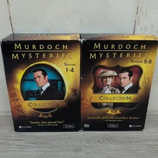 Murdoch Mysteries Seasons 1-8 Collection DVD British Acorn 