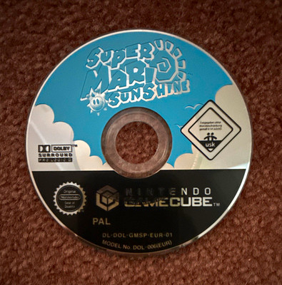 Nintendo Super Mario Sunshine für GameCube (PAL) Action & Abenteuer, Disc, USK 6