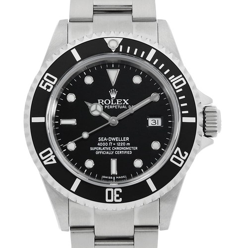 ROLEX SEA-DWELLER 16600 black M Number second hand mens
