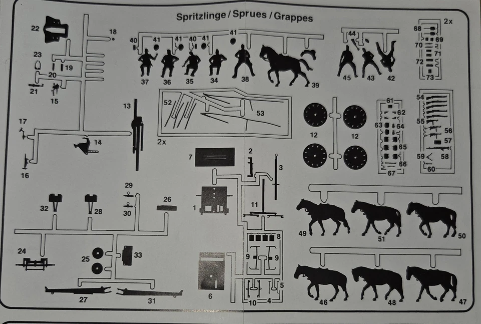 Preiser Military 1:87 Horse Drawn Light Field Howitzer - AS IS - Image 2 of 4