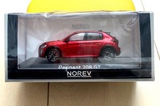 1/43 Norev Peugeot 208 GT Red Minicar