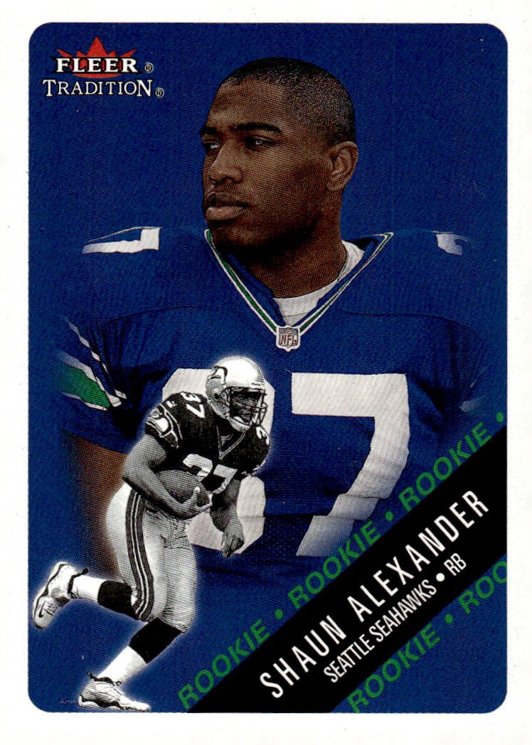 2000 Fleer Tradition #331 Shaun Alexander