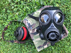 AVON FM-12 SAS RESPIRATOR COMMANDO MASKA GAZOWA ROZMIAR 2 ŚREDNIA MASKA GAZOWA FETYSZ RZADKA!
