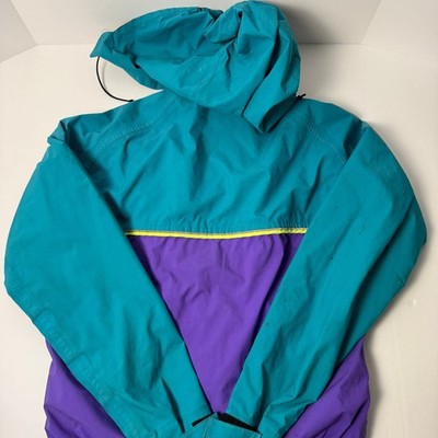 Vintage Trek Gore-Tex Color Block Cycling Jacket - 90s Teal Purple