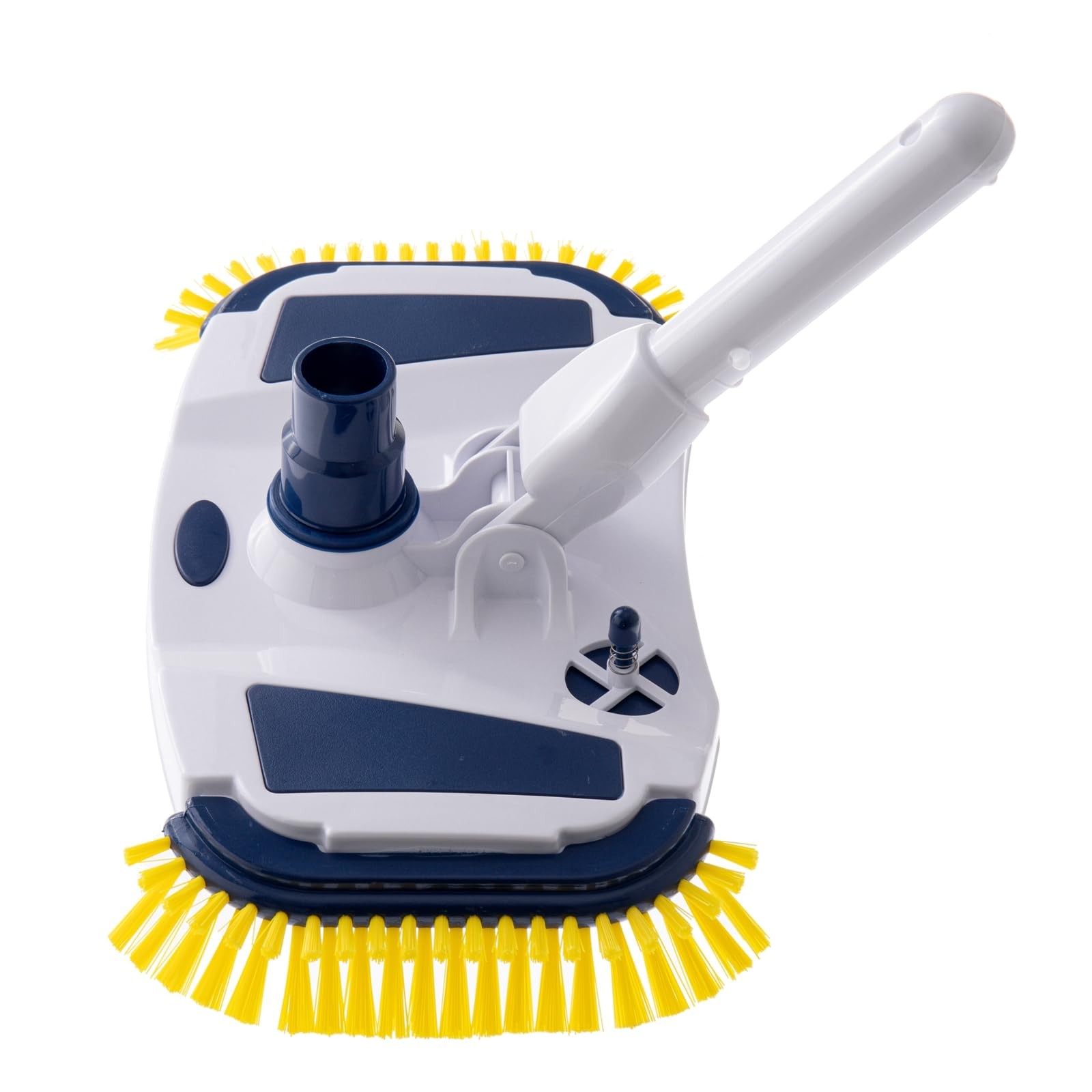 Weighted Pool Vacuum Head,Manual Pool Vacuum Head with Large Side Brushes, 1 ...