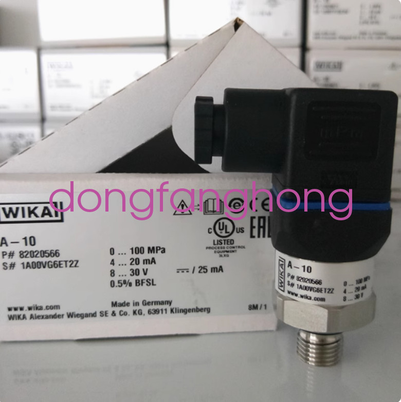 1pcs WIKA pressure transmitter A-10 0~100mpa DHL or fedex or UPS